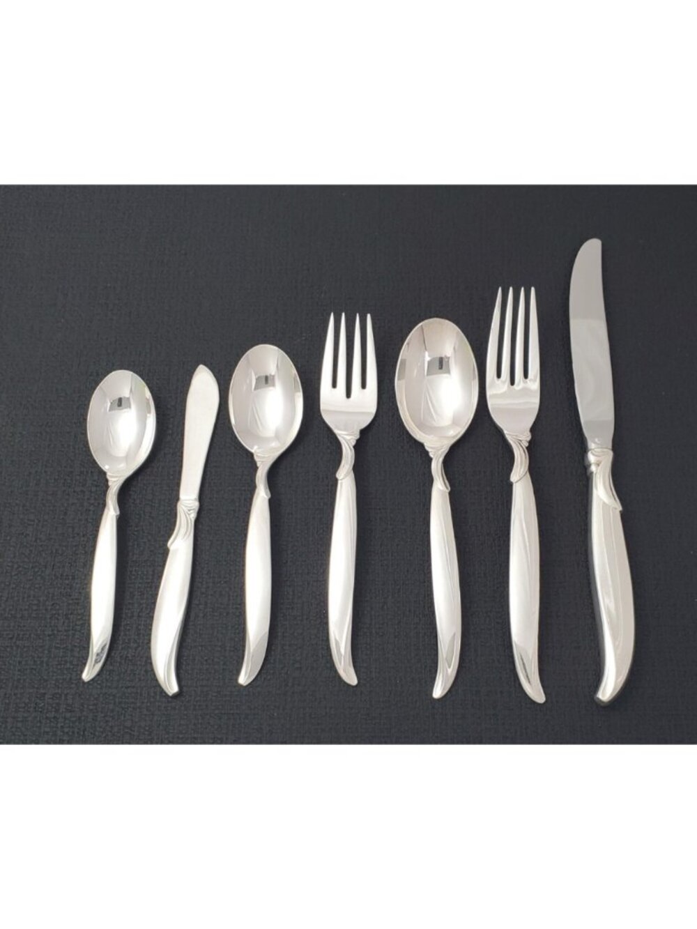 Vintage Rogers Bros “Flair” Silver-Plated Flatware Set + replacements
